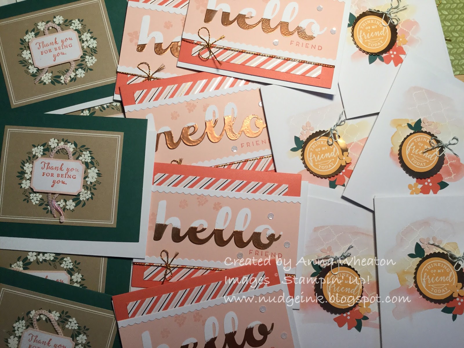 Nudge Nudge Ink Ink Hello Friend....Stampin' Up!® Project Kits