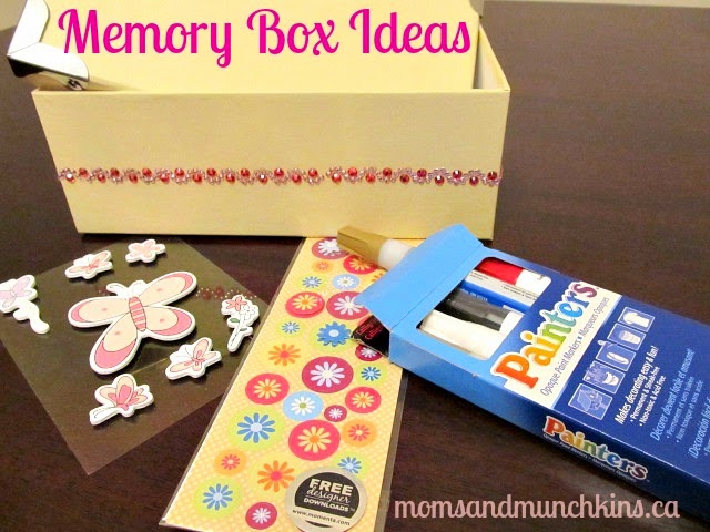 Kids DIY memory box