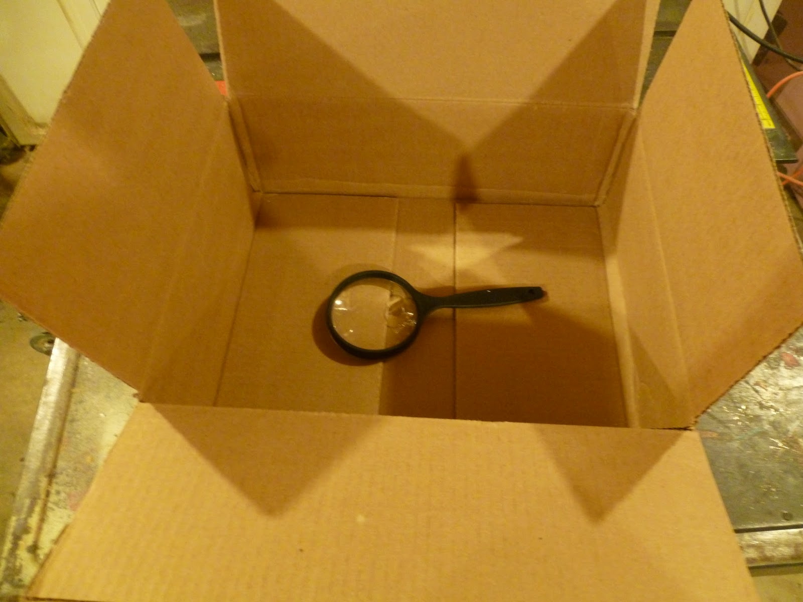 WardWorks Cardboard Box Projector