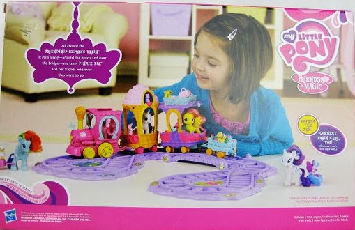 my little pony train set