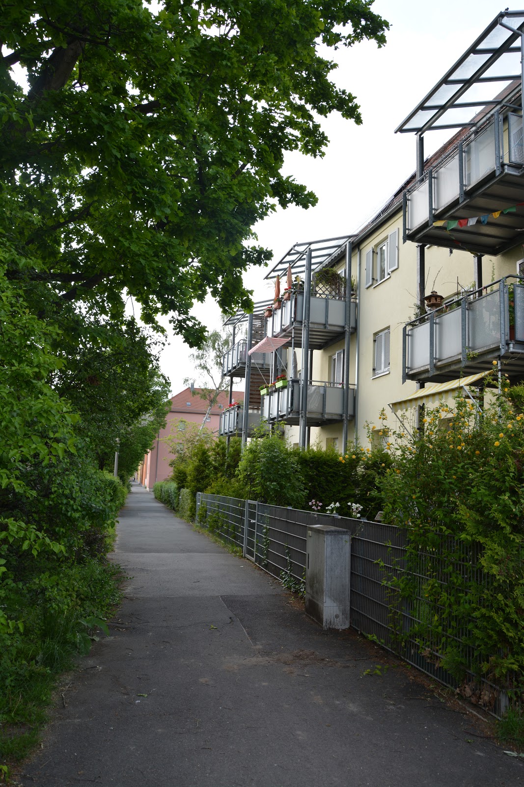 Nürnberginfo Die NordostbahnhofSiedlung der WBG