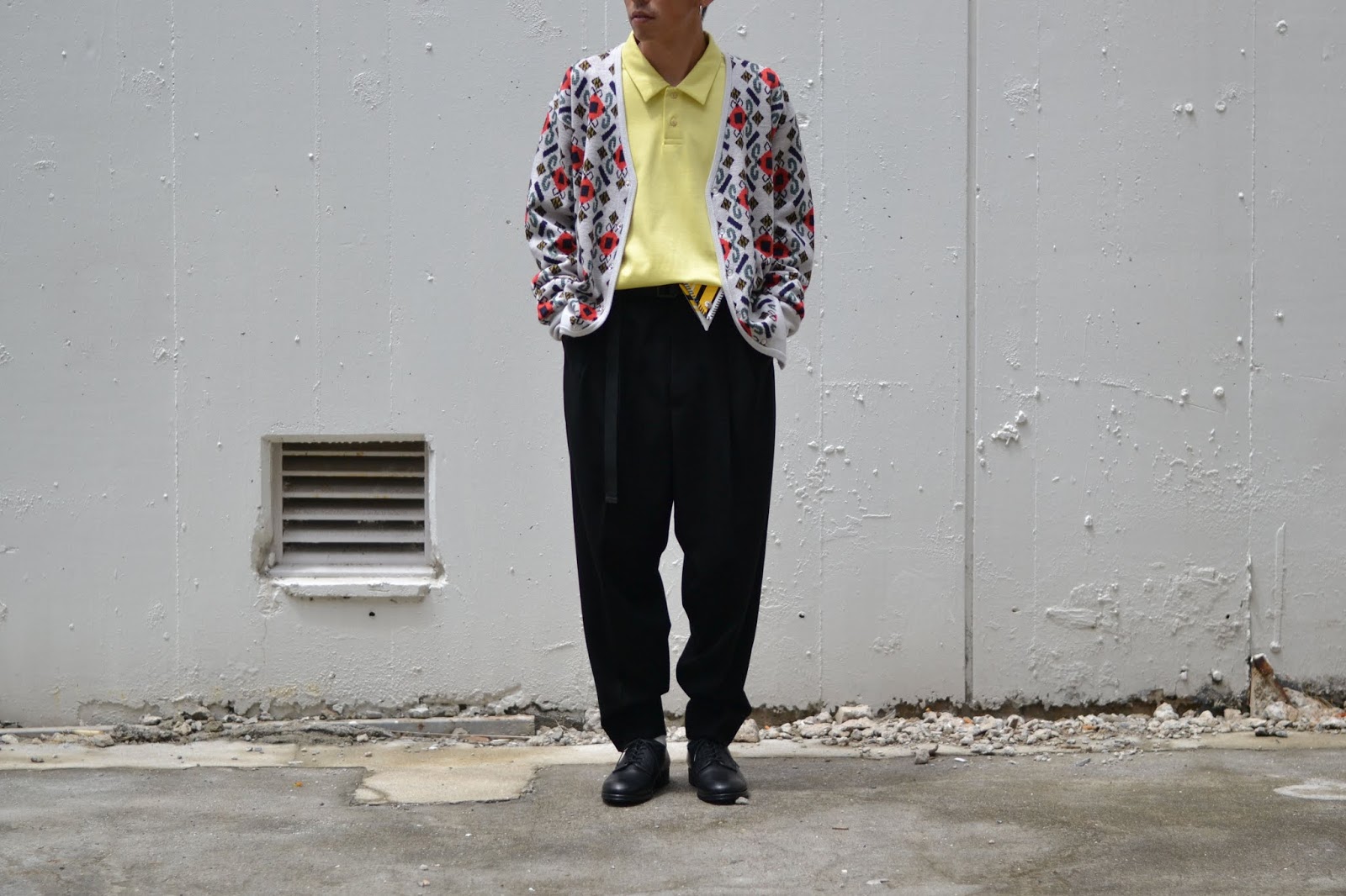 TOGA VIRILIS / トーガビリリース「Wool jacquard cardigan」 - input staff blog