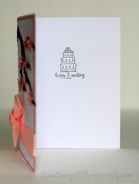 Cherry Blossom Wedding Card | SVGCuts