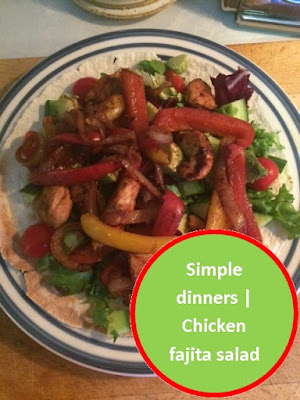 Recipe, Mexican, Chicken, Salad, Fajita, Healthy, Simple