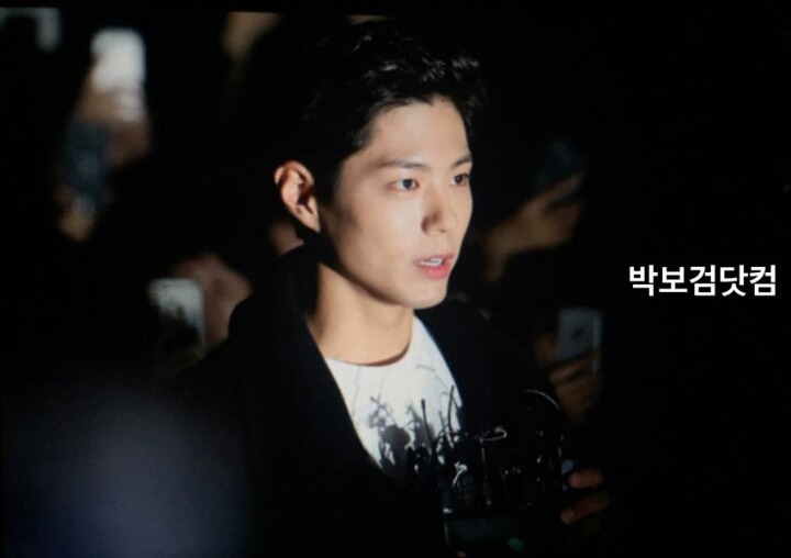 박보검 어제 코앞에서 보는것 같은 종방연 사진 | 인스티즈