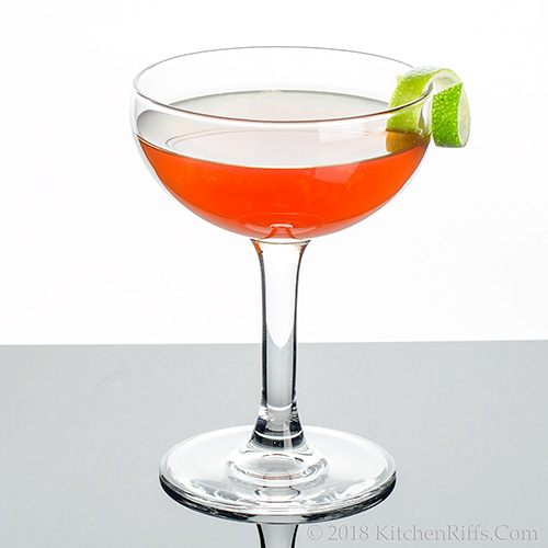 Kitchen Riffs The Fluffy Ruffles Cocktail