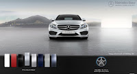 Màu ngoại thất Mercedes C300 AMG 2015 Mercedes C300 AMG 2015 màu Bạc Iridium 775