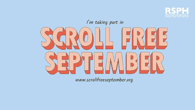 Taking part in Scroll Free September
