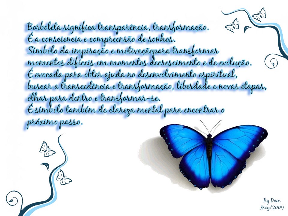 Significado da borboleta…