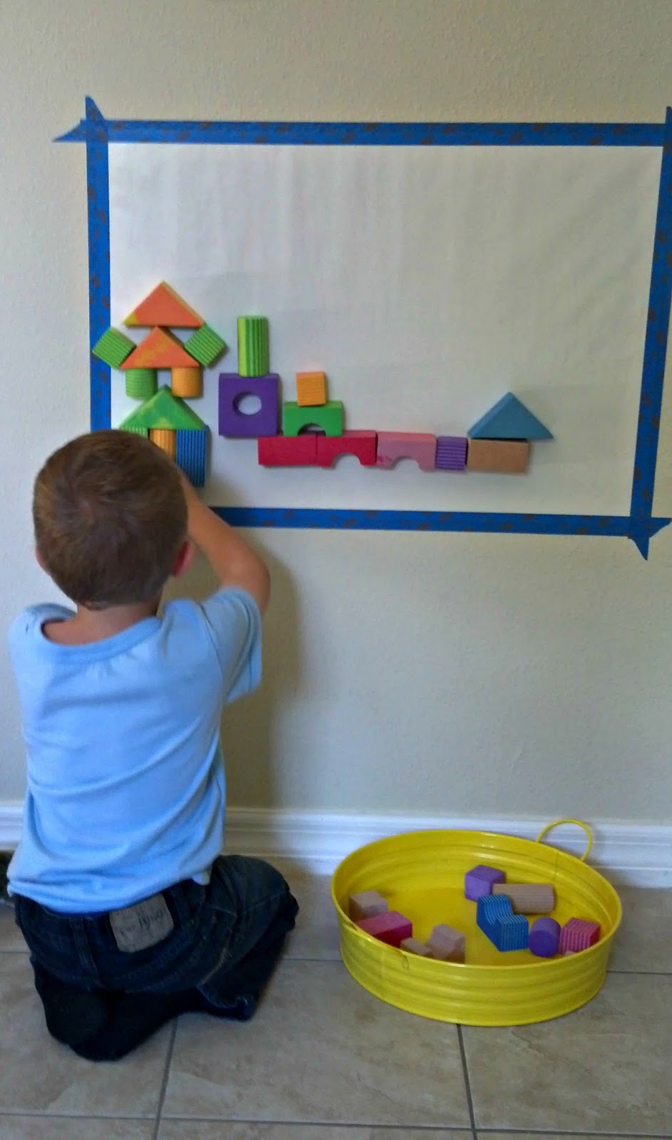 Little Moments: Four Foam Block Building Ideas
