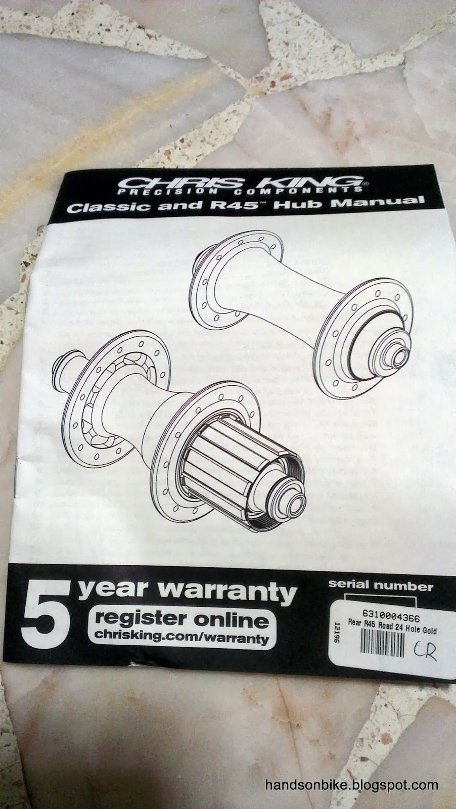 Hands On Bike Chris King R45 11 Speed Rear Hub + Partial Disassembly