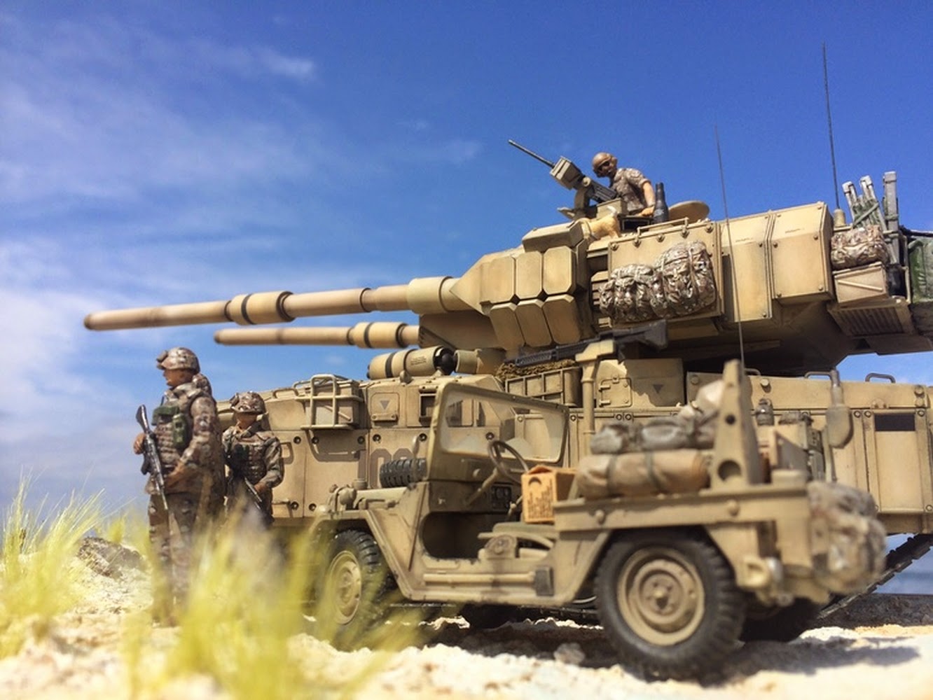 Custom Build: UCHG 1/35 Ramba Ral Commando set