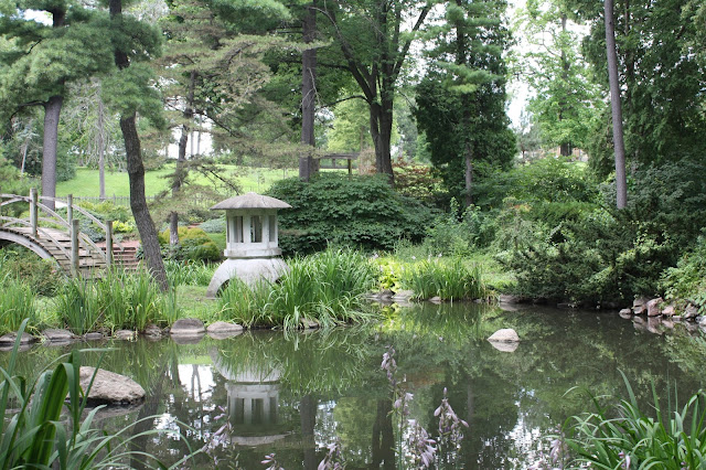 Reflecting pond at Fabyan Japanese Tea Garden