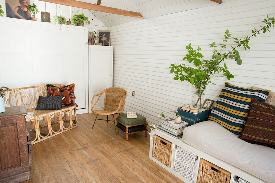 Una pequeña y coqueta casa en un viejo garaje | Decoración