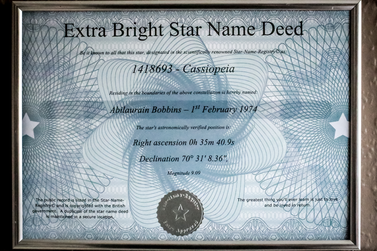 Win Your Own Star with Star Name Registry Mandy Charlton