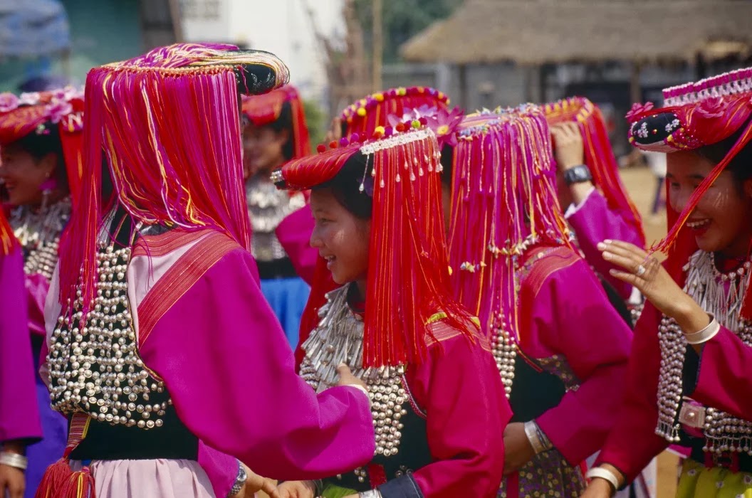 Embracing Individuality Colorful Lisu New Year