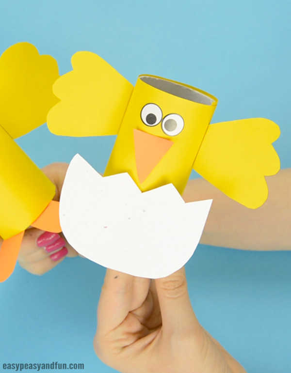 Toilet Paper Roll Easter Crafts DIY Home Sweet Home