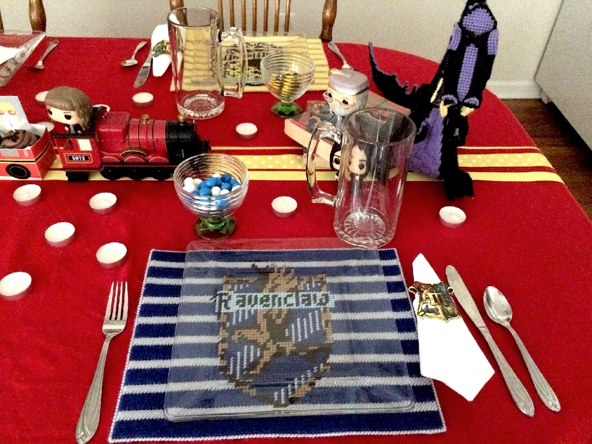DIY Party Mom Harry Potter Back to Hogwarts Dinner Party
