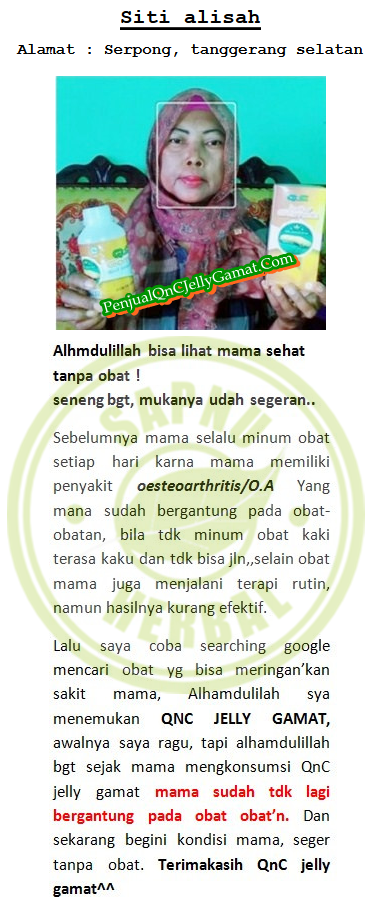 Cara Menyembuhkan Sakit Pinggang Belakang Bawah Terbukti Mujarab ~ Testimoni QnC Jelly Gamat Cara Menyembuhkan Sakit Pinggang Belakang Bawah Terbukti Mujarab ~ Testimoni QnC Jelly Gamat