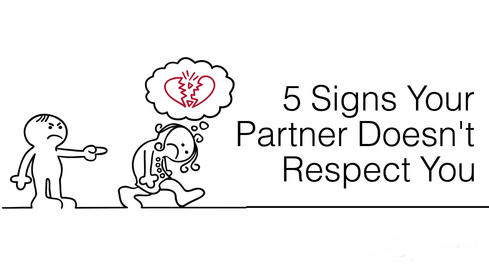 Mesmerizing Words 5 Signs Your Partner Doesn’t Respect You