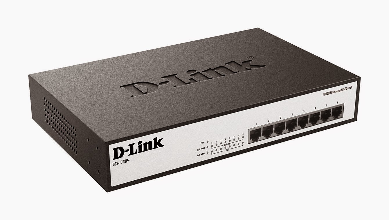 D-Link Russia: Неуправляемый PoE-коммутатор DES-1008P+с бюджетом ...