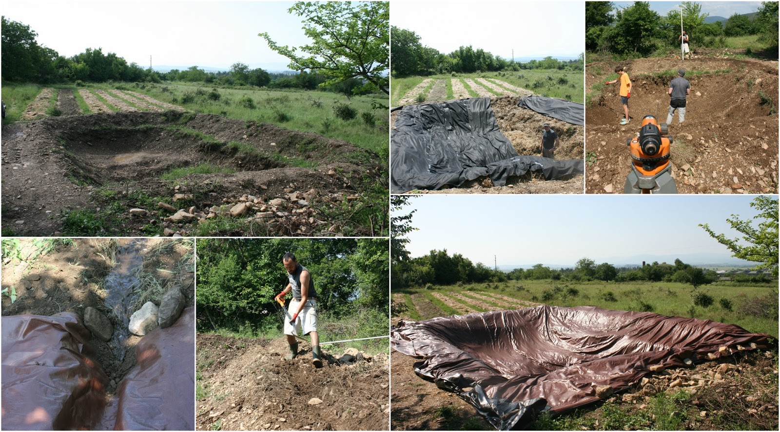 Balkan Ecology Project Small Pond Installations for Irrigation and