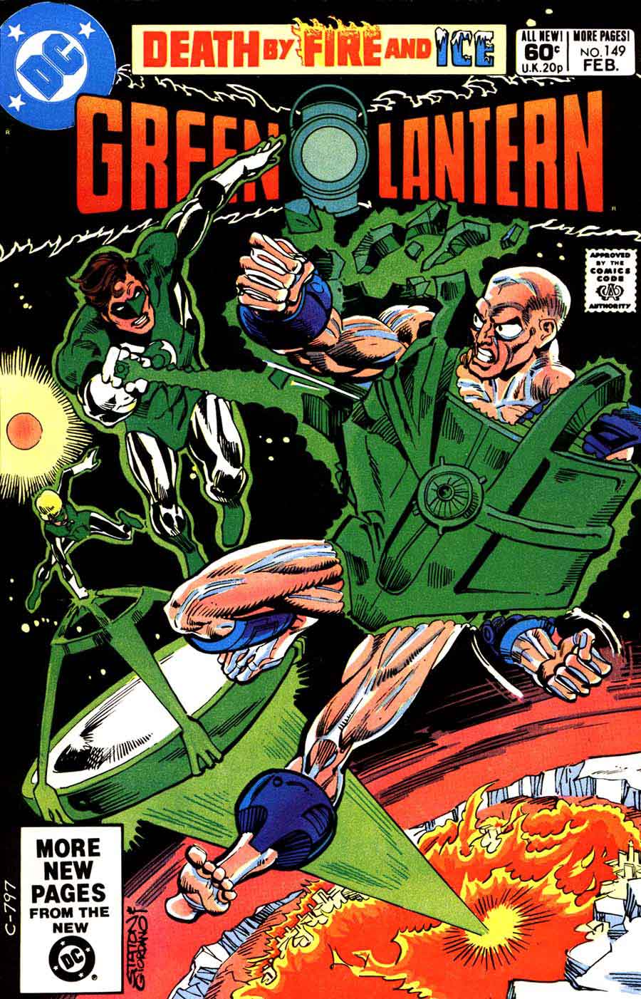 Green Lantern v2 #149 dc comic book cover art