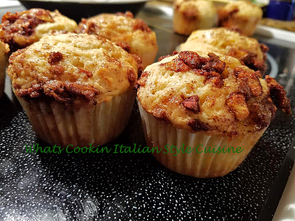 Apple Pie Sour Cream Muffin What's Cookin' Italian Style Cuisine