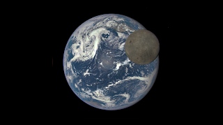 Earth and the far side of the Moon seen by DSCOVR Observatory