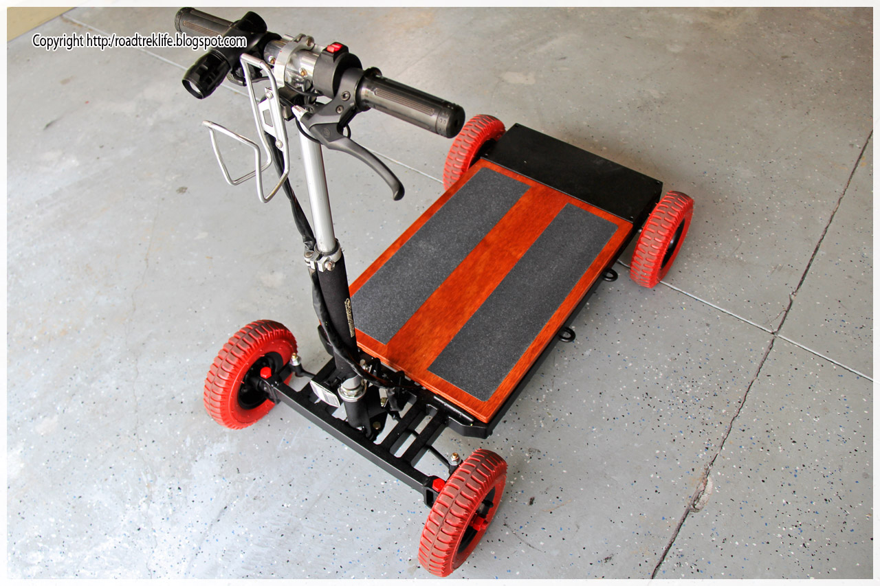 Roadtrek Modifications/ Mods, Upgrades, and Gadgets. "Scooler", A