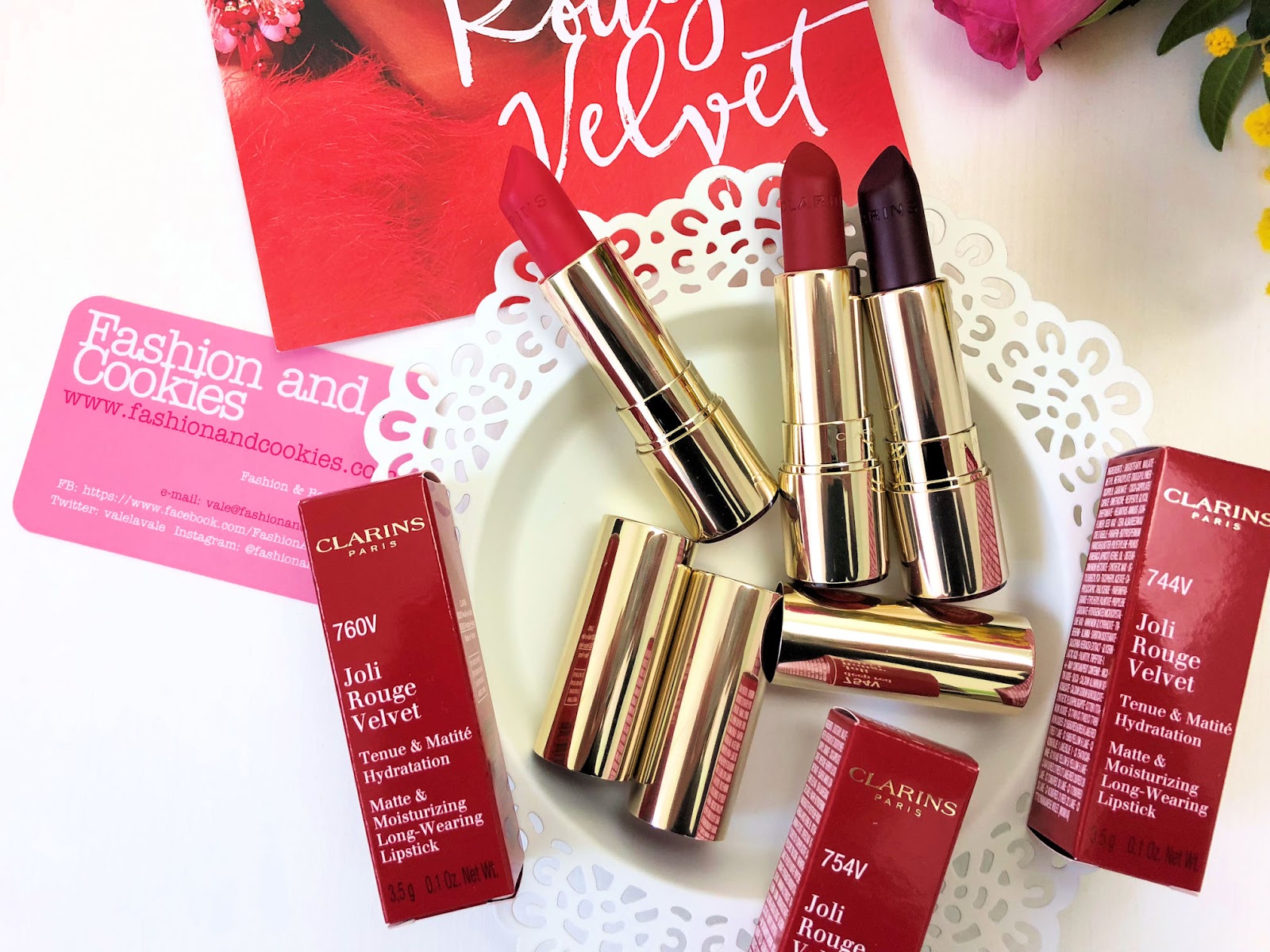 Clarins Joli Rouge Velvet nuovo rossetto mat idratante Fashion and