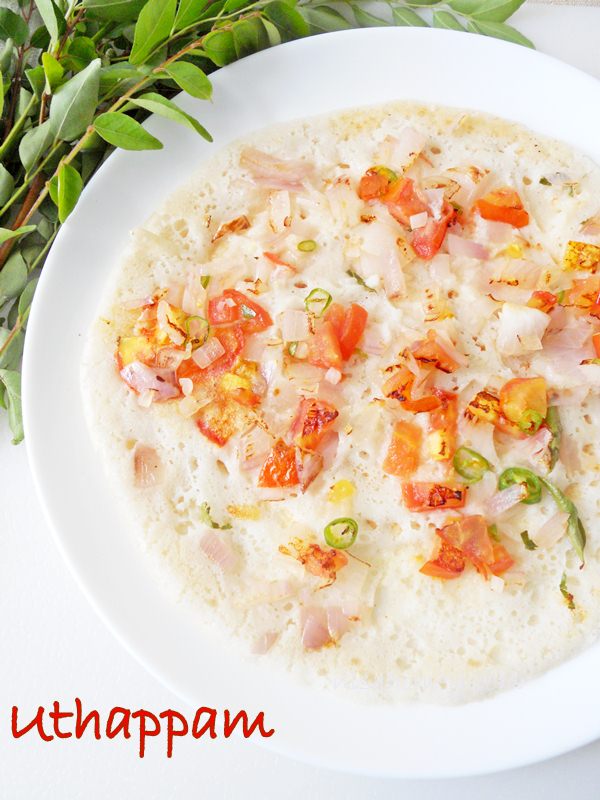 Onion Tomato Uthappam Recipe