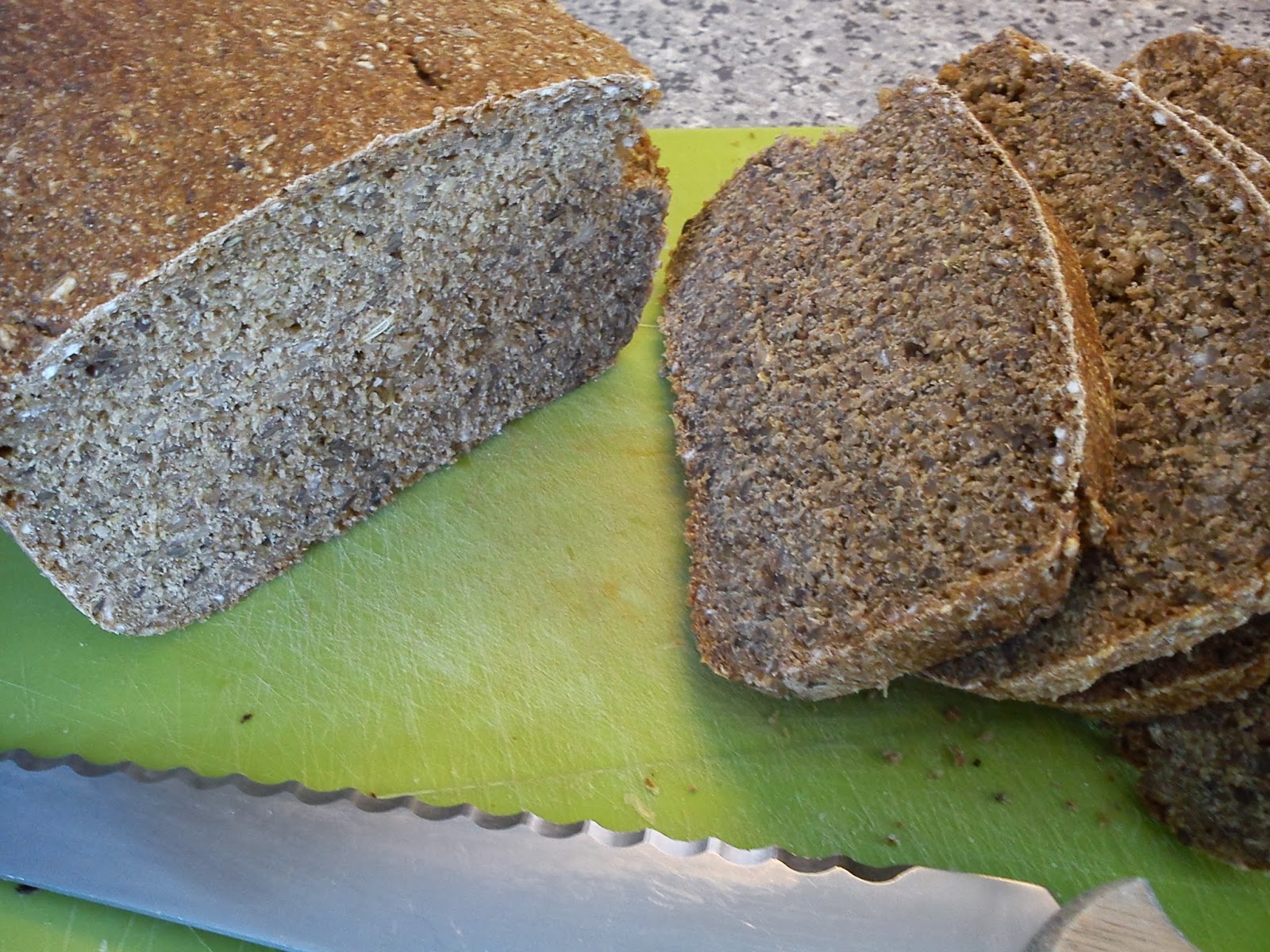 Kitchen of Kiki "Fast" rye bread with fennel seeds