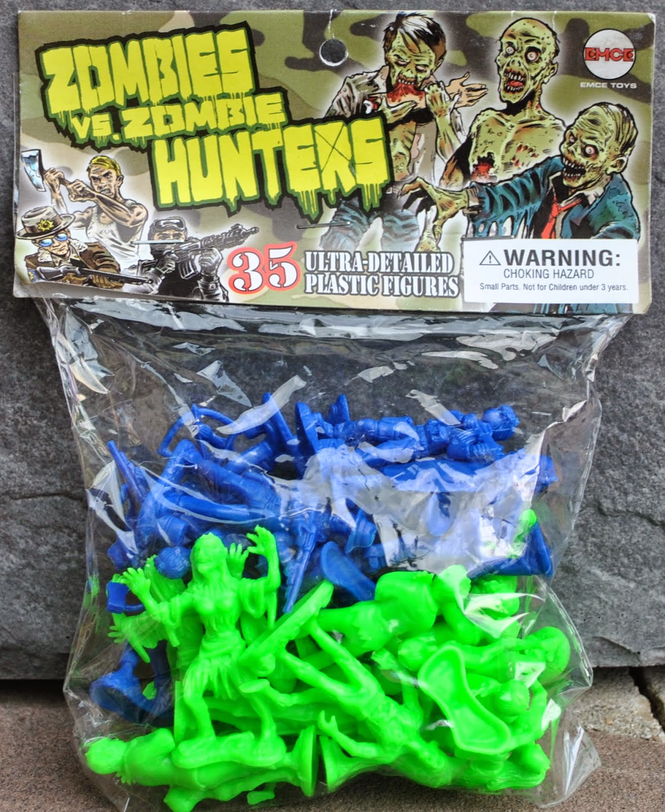 Fantasy Toy Soldiers EMCE Zombies v. Zombie Hunters