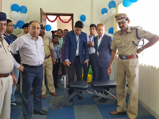 IndiGo takes its FitToFly programme to Bengaluru; Inaugurates gym for police personnel at Kempegowda International Airport IndiGo takes its FitToFly programme to Bengaluru; Inaugurates gym for police personnel at Kempegowda International Airport