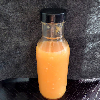 Habanero Hot Sauce:  A ridiculously spicy and simple hot sauce made from habanero peppers.