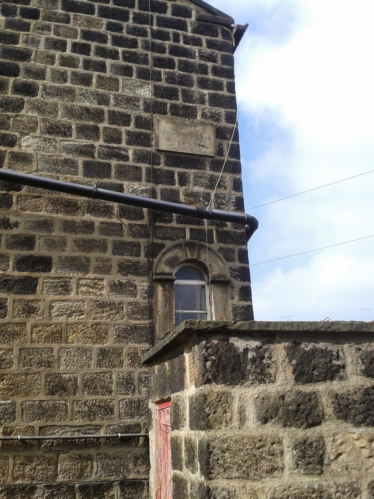 Horsforth Museum Marhall's date stone Station Road.