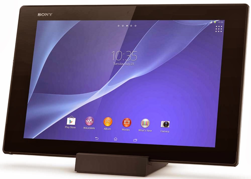 Sony Xperia Z2 Tablet, world¡¯s slimmest and lightest waterproof tablet Sony Xperia Z2 Tablet LTE