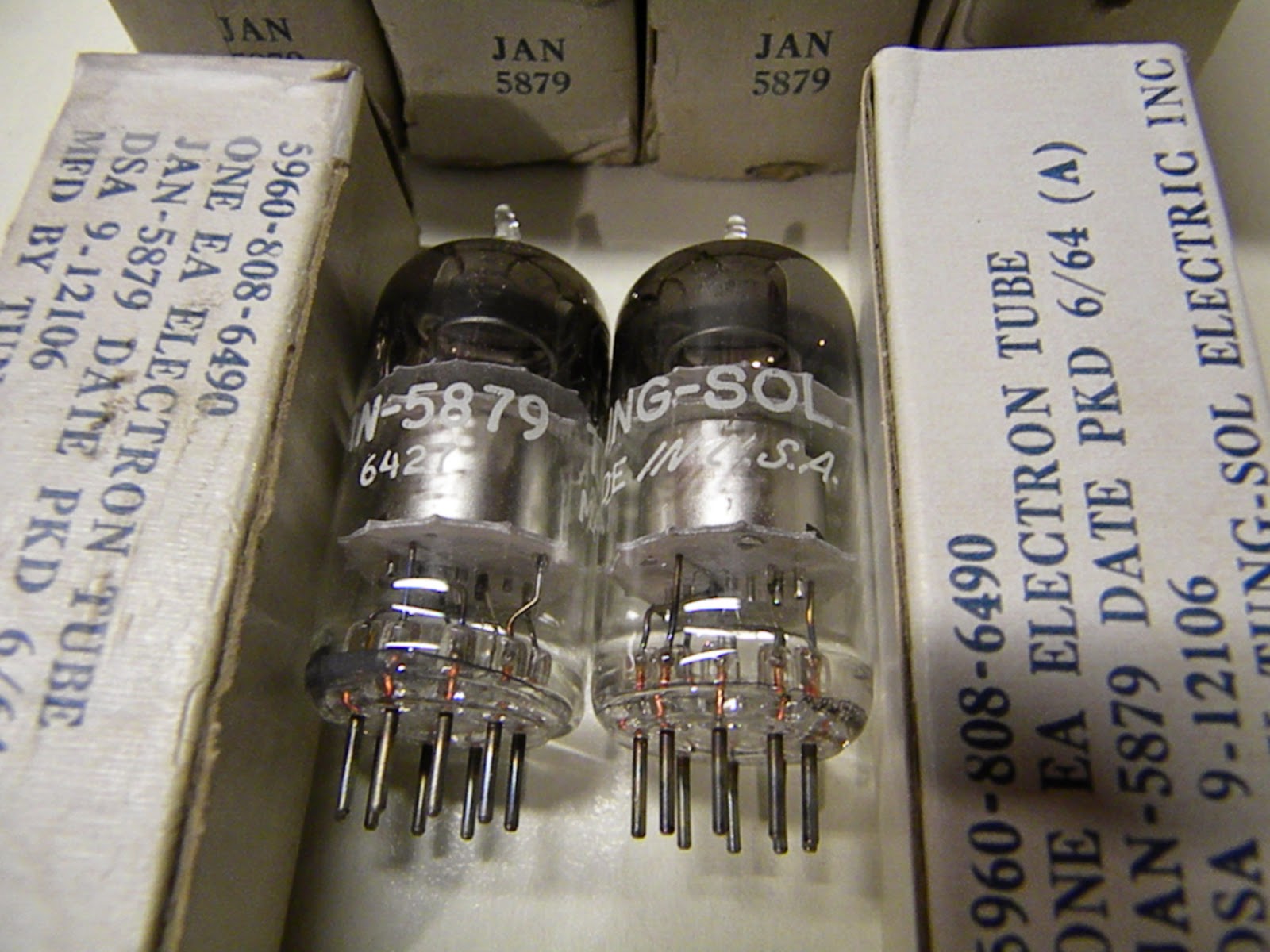 NOS Tube Store TUNGSOL JAN 5879