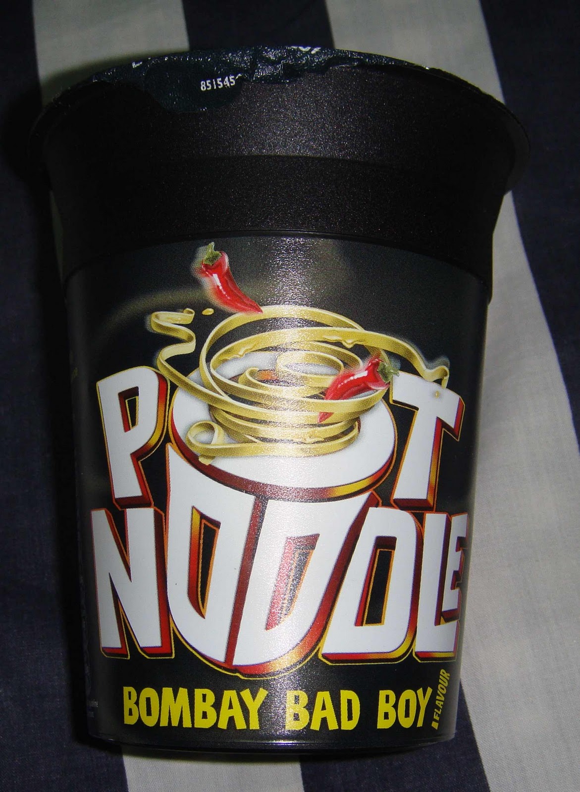 Supersupergirl's Food Reviews Bombay bad boy flavoured Pot noodles