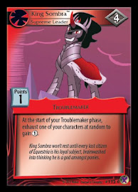 My Little Pony King Sombra, Supreme Leader Marks in Time CCG Card