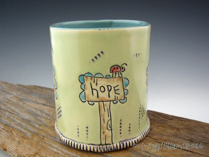 DirtKicker PoTTerY words on pottery