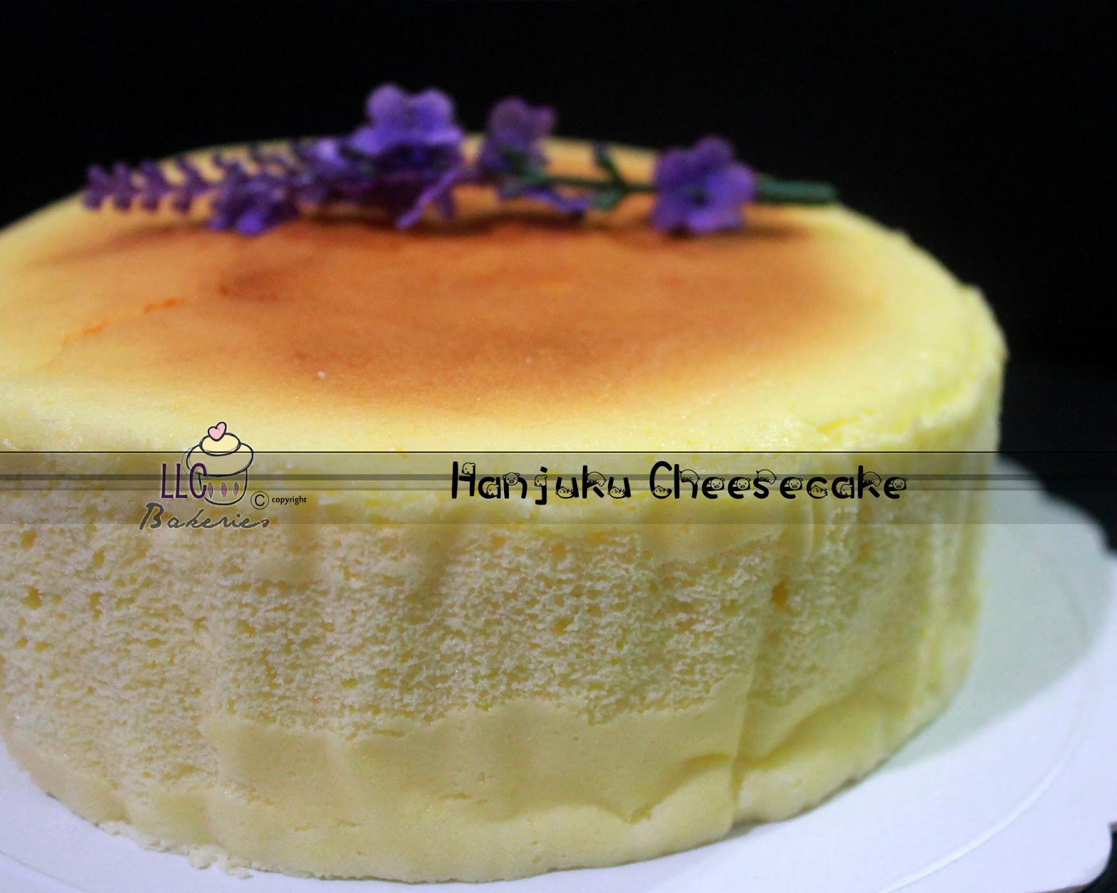 LLC Bakeries Hanjuku Cheesecake Moist and Rich HalfBaked Souffle Cheesecake