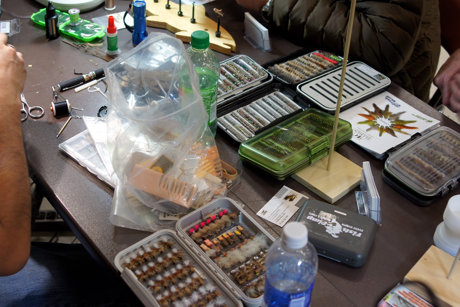 cp's fly fishing and fly tying Few Pic's from West Denver TU tying Clinic