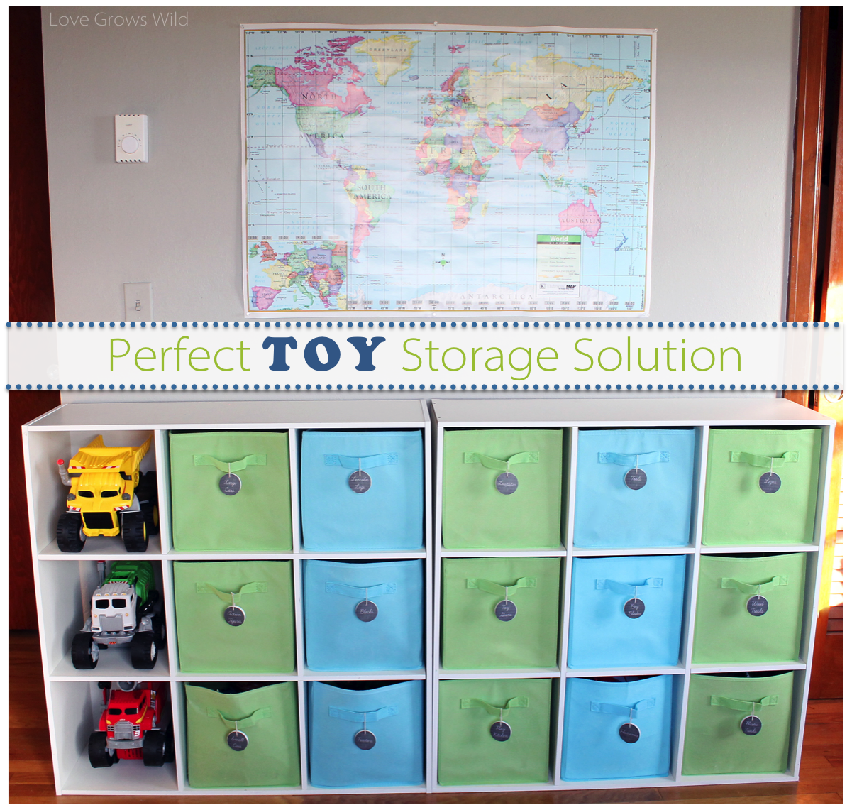 best way to store toys