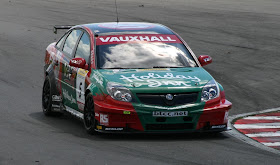 The Vauxhall Vectra in which Giovanardi won the 2007 British Touring Car Championship
