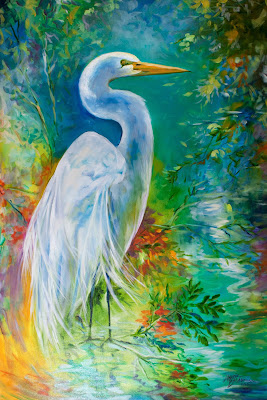 http://www.ebay.com/itm/M-BALDWIN-ORIGINAL-OIL-PAINTING-WILDLIFE-BIRD-EGRET-HERON-MARCIA-BALDWIN-/151549088016?