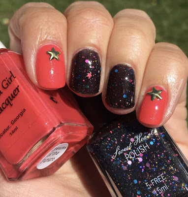 Destination Duo, March 2016; Blue Eyed Girl Lacquer Dreams of the Future & Sweet Heart Polish Starlit Showcase Destination Duo, March 2016; Blue Eyed Girl Lacquer Dreams of the Future & Sweet Heart Polish Starlit Showcase