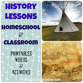 Online History Lessons:Curriculm, Printables, and Videos