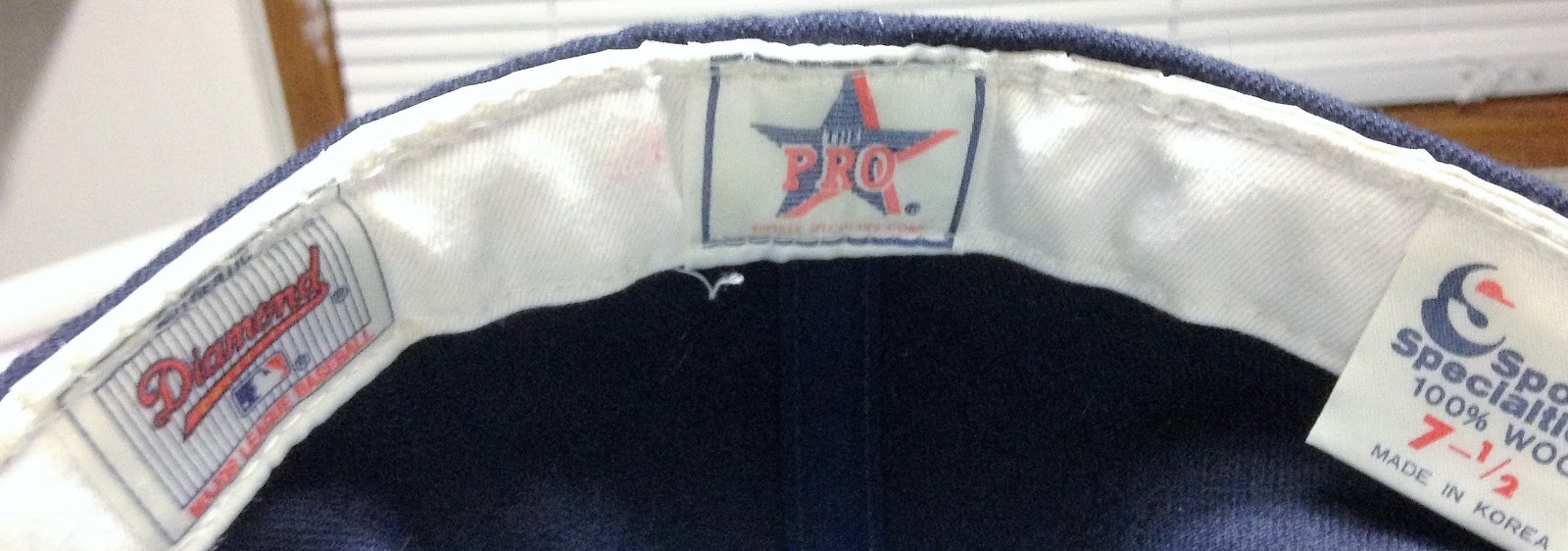 Tip of the Cap Sports Specialties Tag Chart